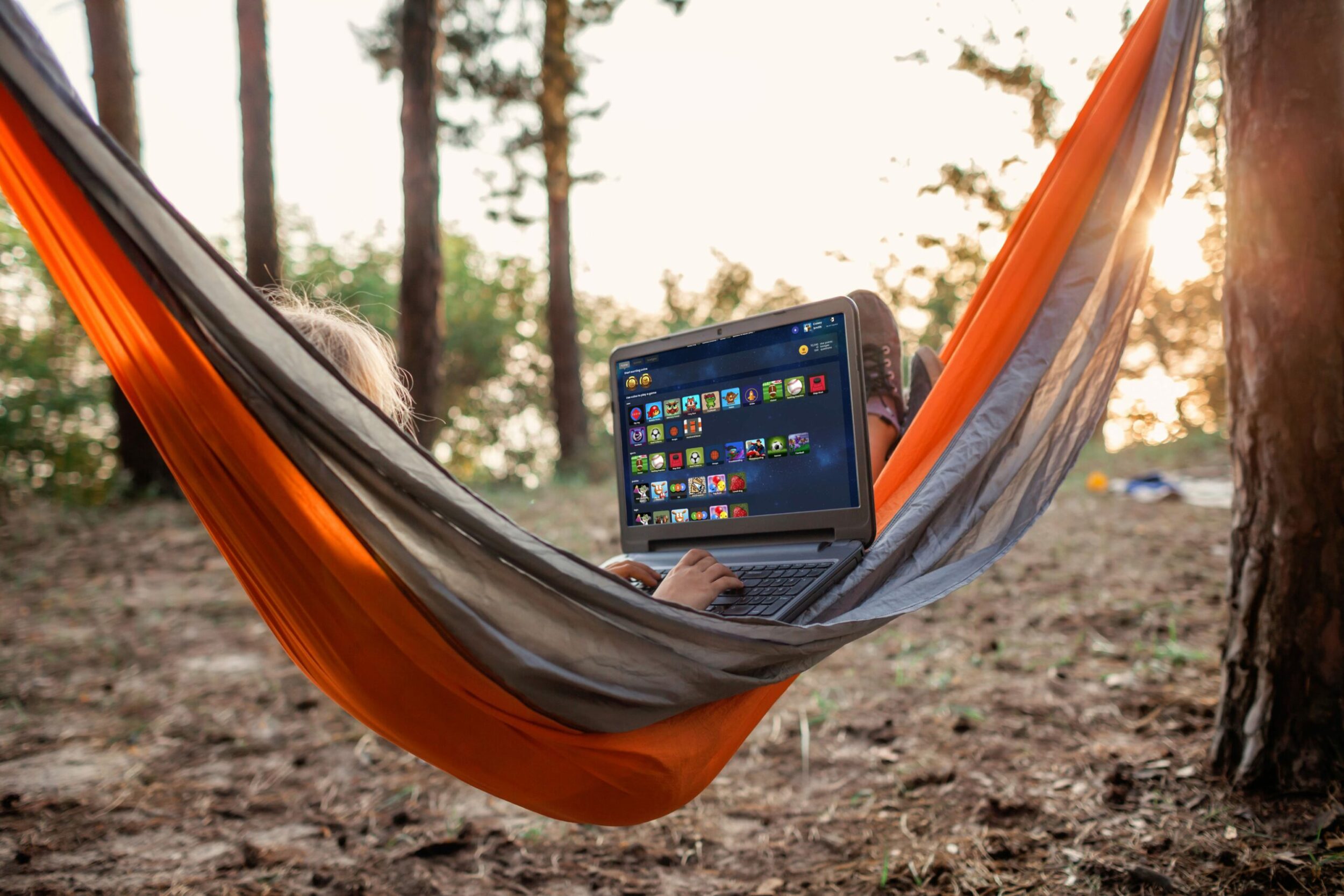 Elementary School Offerings image 18 (name hammock laptop sun child)