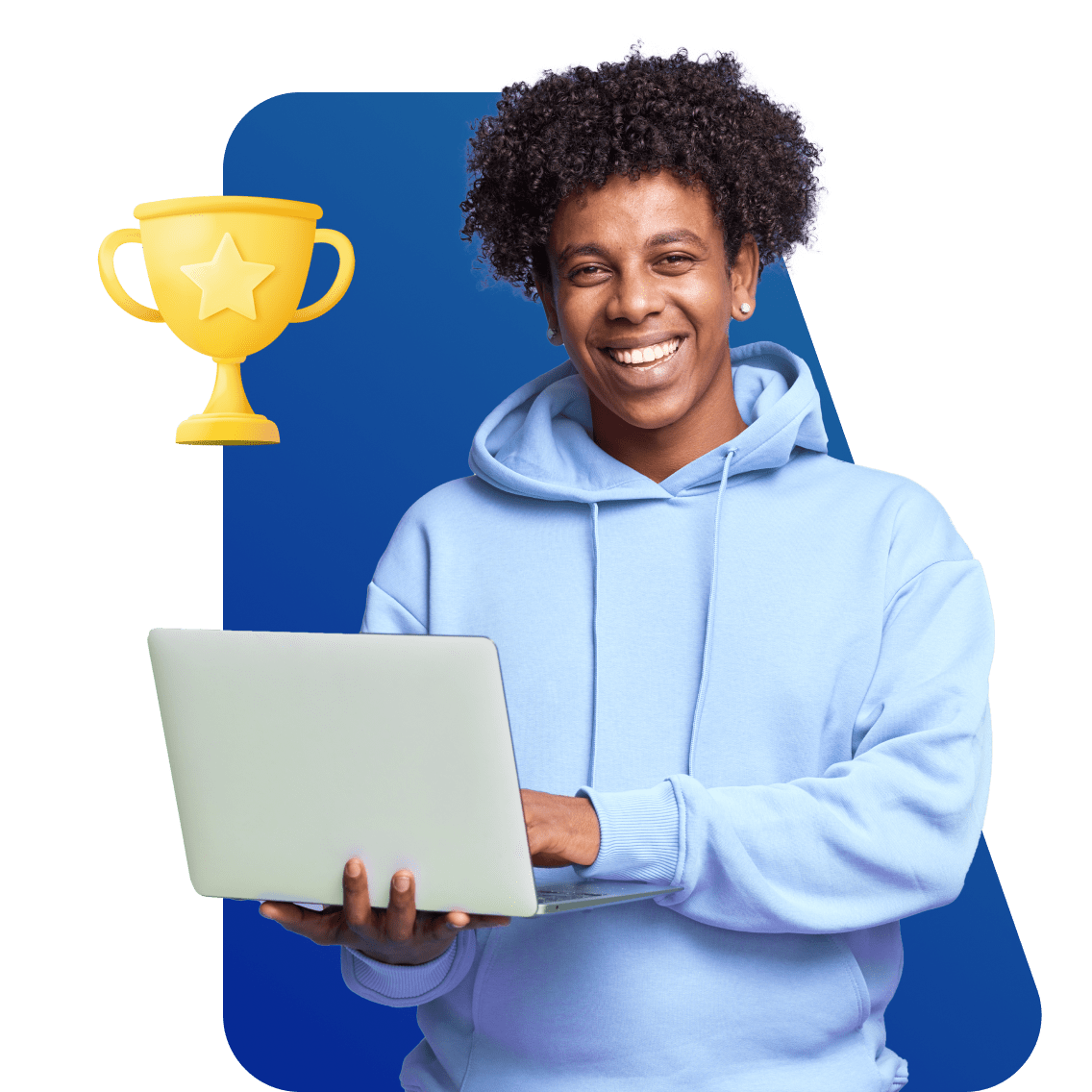 New Mexico Online Schools image 1 (name 1 Young Man Laptop Blue Hoodie Award)