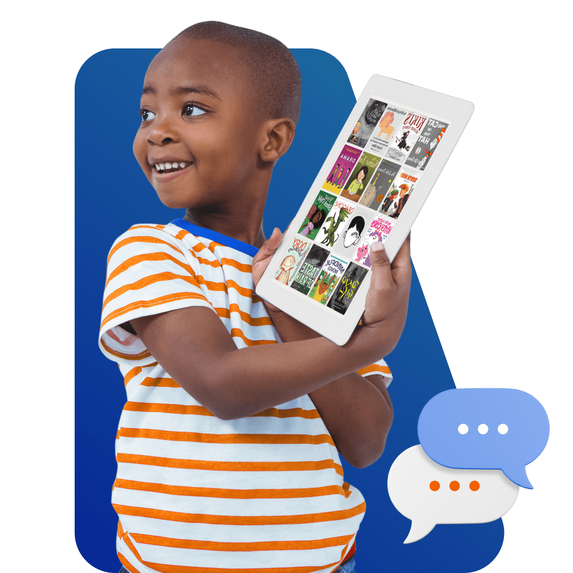 Texas Online Schools image 5 (name FIRST IMAGE 1 Young Boy Tablet Social)
